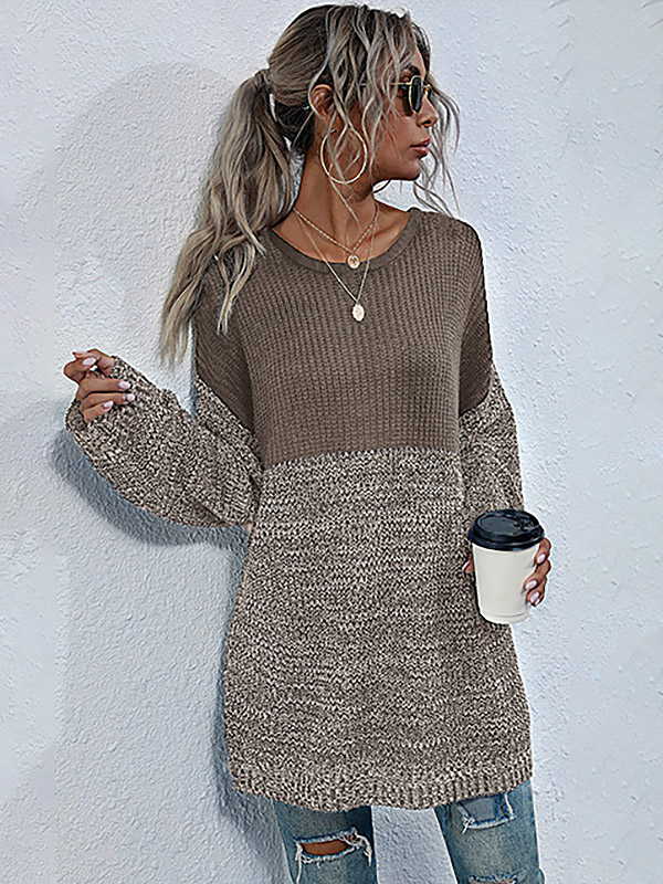 Khaik Round Neck Pullover Jumper